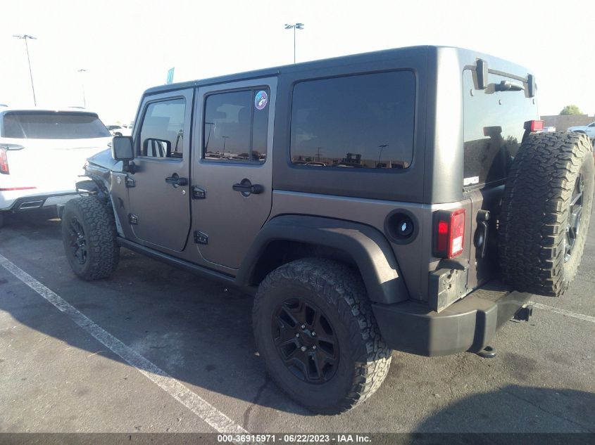 2015 JEEP WRANGLER UNLIMITED WILLYS WHEELER - 1C4BJWDG5FL596925