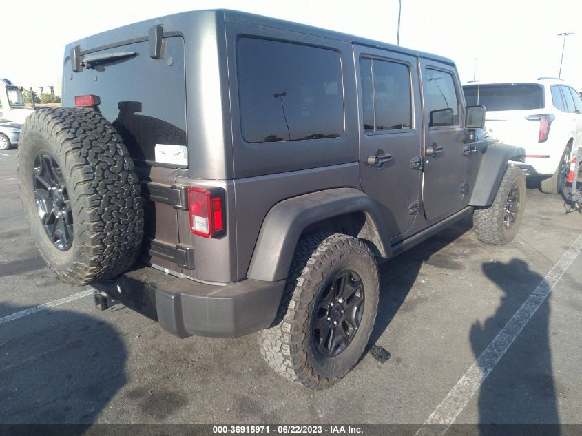 2015 JEEP WRANGLER UNLIMITED WILLYS WHEELER - 1C4BJWDG5FL596925