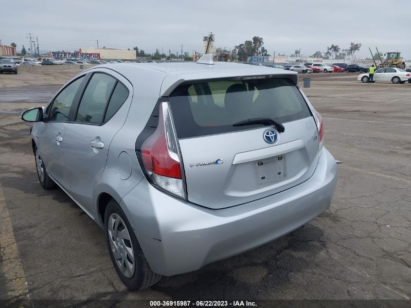 2015 TOYOTA PRIUS C ONE/TWO/THREE/FOUR - JTDKDTB35F1090688