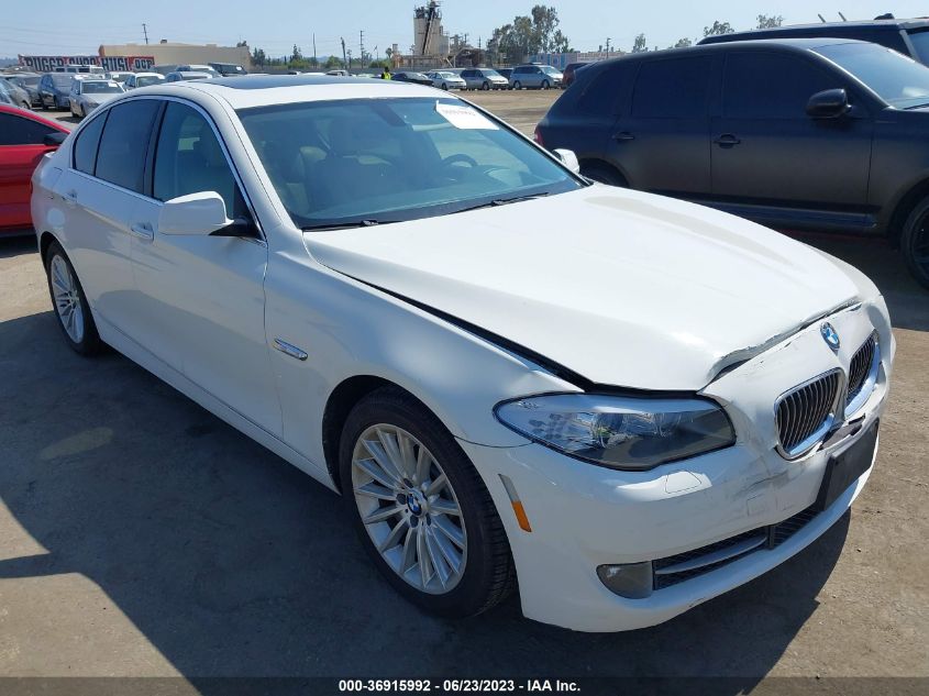 2013 BMW 5 SERIES 535I - WBAFR7C54DC820762