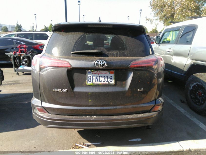 2018 TOYOTA RAV4 LE - 2T3ZFREV6JW467564