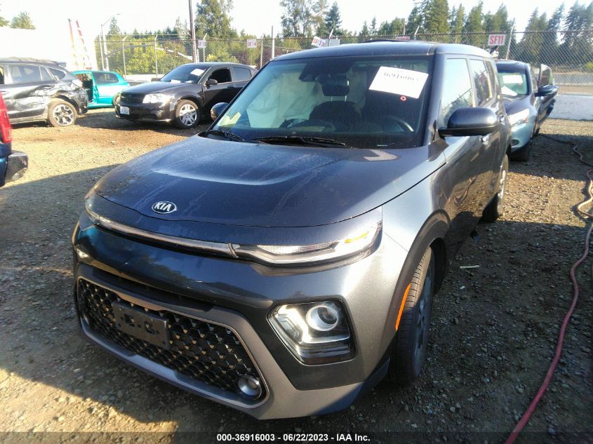 2020 KIA SOUL EX - KNDJ33AU2L7096417