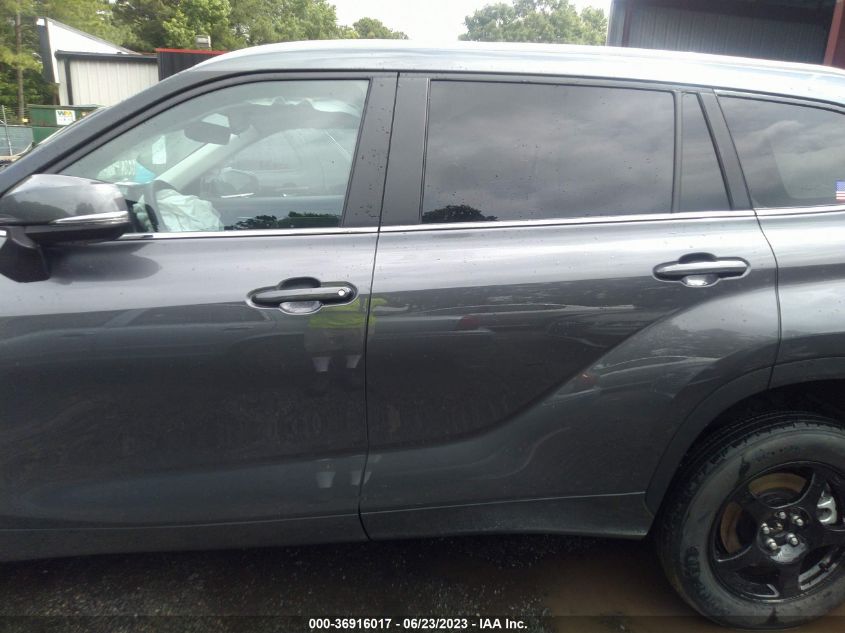 2023 TOYOTA HIGHLANDER L/LE/XLE/XSE/LIMITED - 5TDKDRBH7PS030401