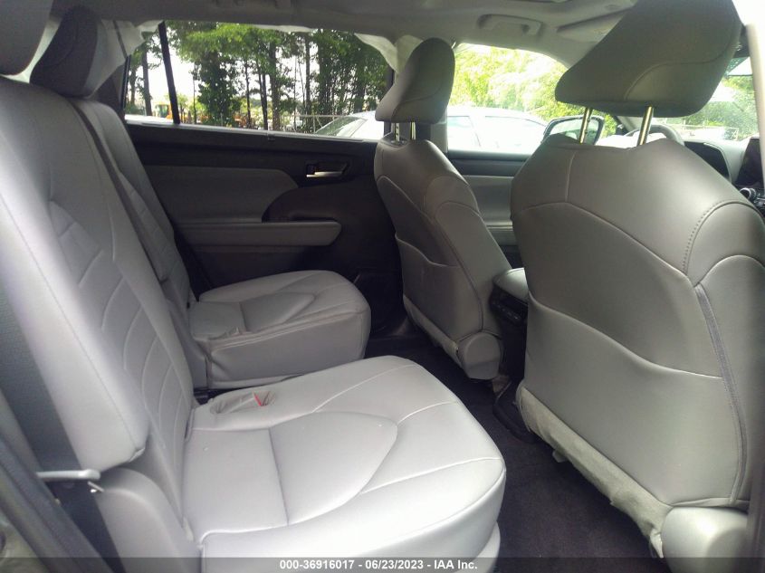 2023 TOYOTA HIGHLANDER L/LE/XLE/XSE/LIMITED - 5TDKDRBH7PS030401