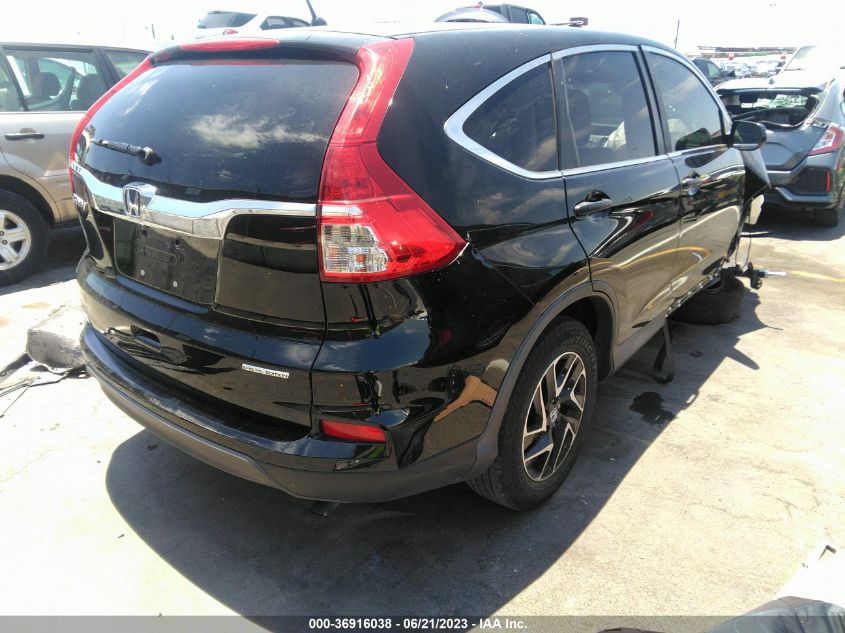 2016 HONDA CR-V SE - 2HKRM3H46GH544374