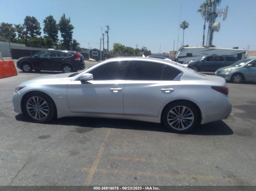 2018 INFINITI Q50 LUXE/SPORT - JN1EV7AP7JM366711