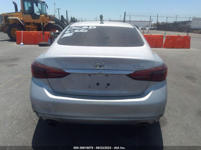 2018 INFINITI Q50 LUXE/SPORT - JN1EV7AP7JM366711