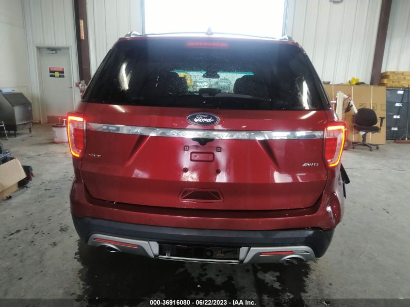 2016 FORD EXPLORER XLT - 1FM5K8D81GGA06336