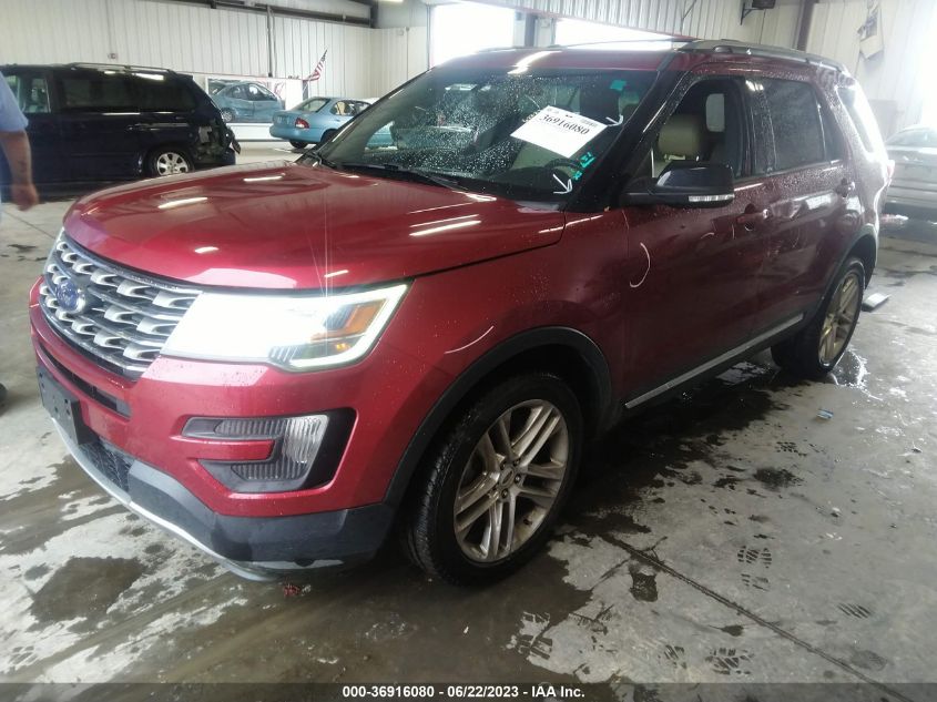 2016 FORD EXPLORER XLT - 1FM5K8D81GGA06336