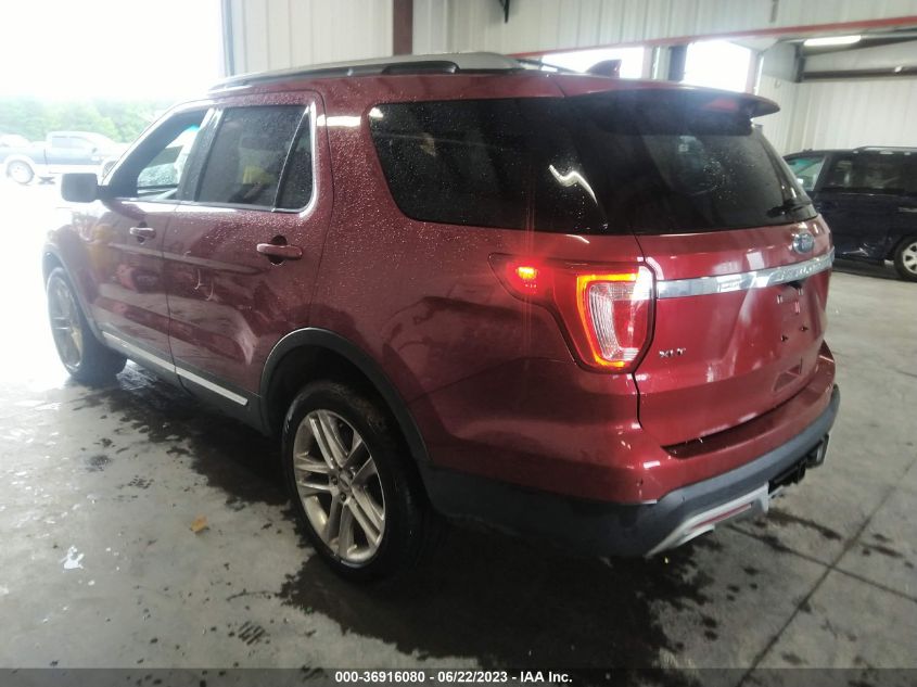 2016 FORD EXPLORER XLT - 1FM5K8D81GGA06336