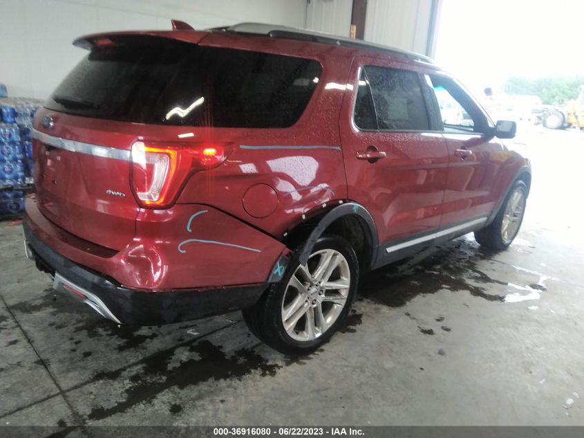 2016 FORD EXPLORER XLT - 1FM5K8D81GGA06336