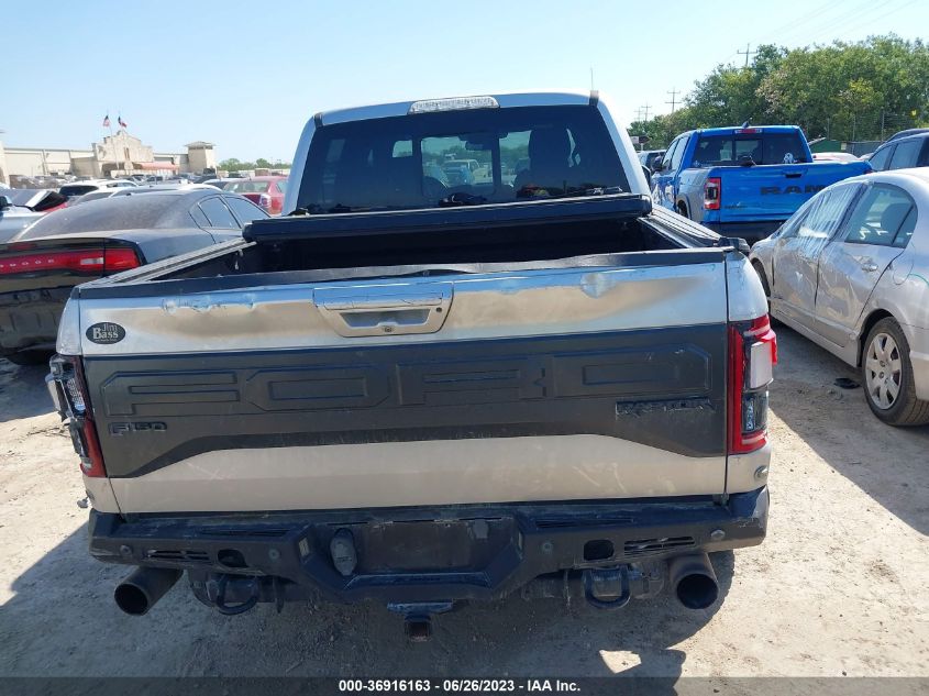 2017 FORD F-150 RAPTOR - 1FTFW1RGXHFC02836