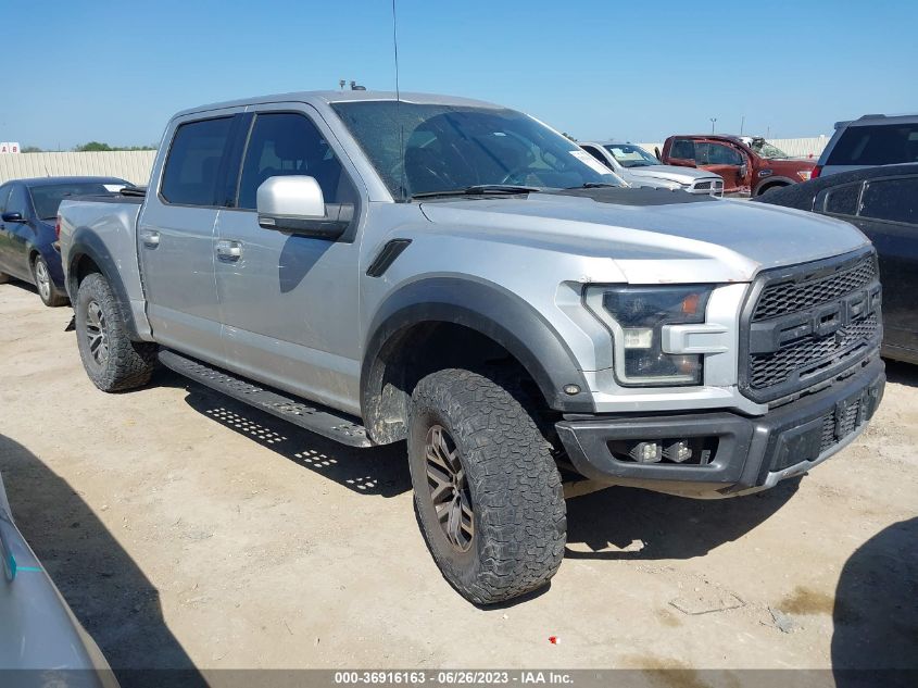 2017 FORD F-150 RAPTOR - 1FTFW1RGXHFC02836