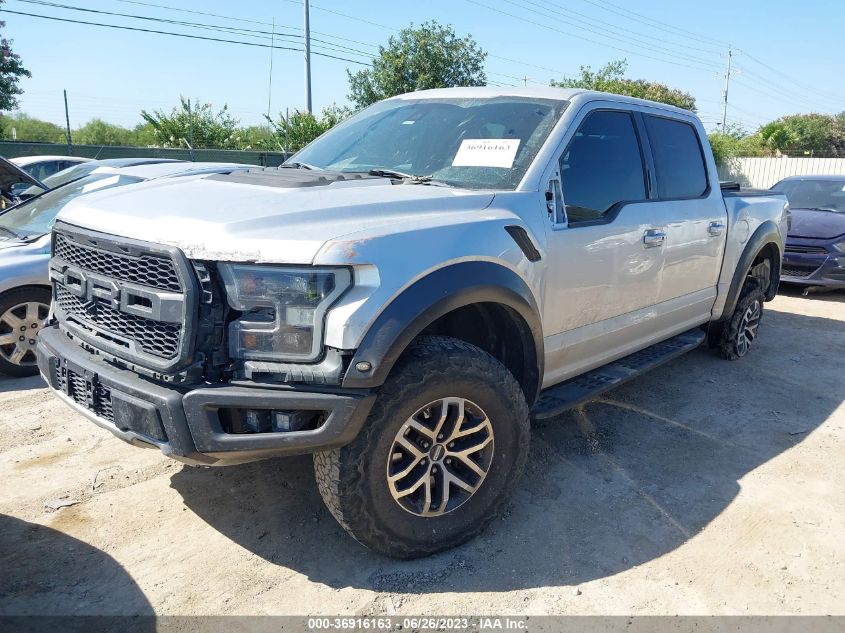 2017 FORD F-150 RAPTOR - 1FTFW1RGXHFC02836