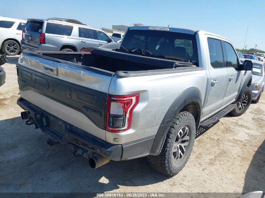 2017 FORD F-150 RAPTOR - 1FTFW1RGXHFC02836