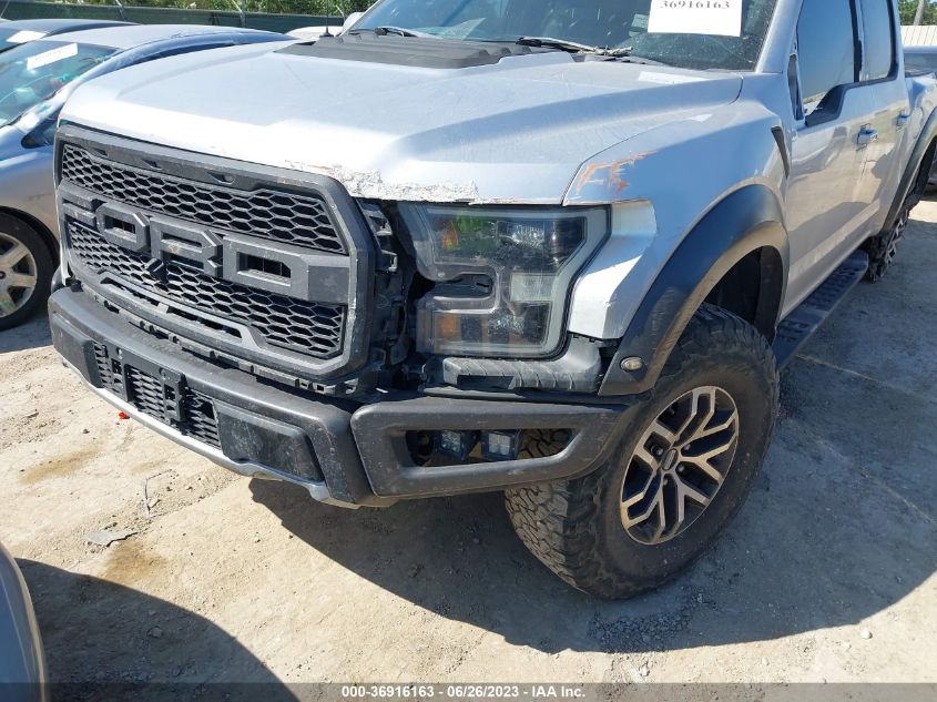 2017 FORD F-150 RAPTOR - 1FTFW1RGXHFC02836