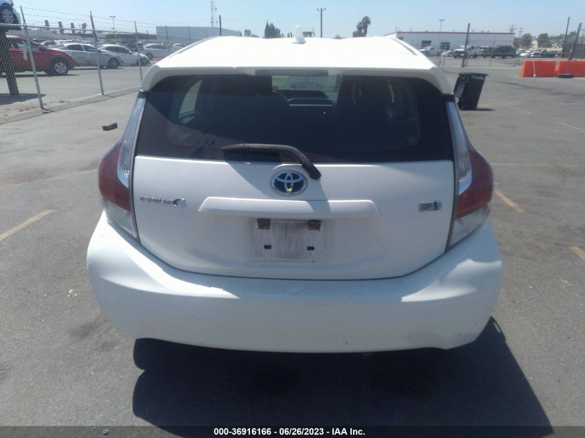 2015 TOYOTA PRIUS C ONE/TWO/THREE/FOUR - JTDKDTB31F1584742
