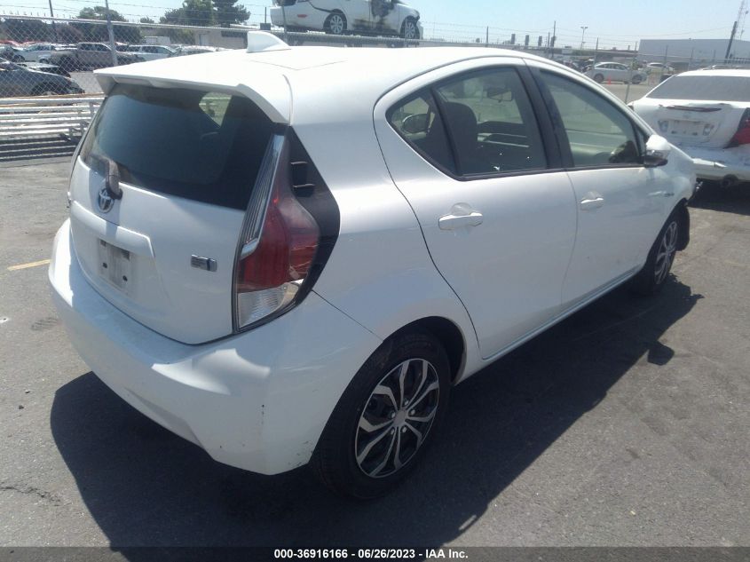 2015 TOYOTA PRIUS C ONE/TWO/THREE/FOUR - JTDKDTB31F1584742