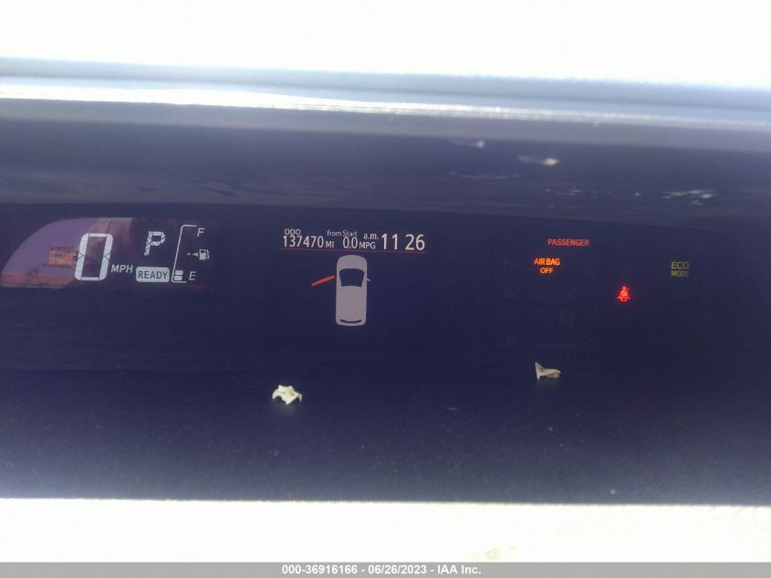 2015 TOYOTA PRIUS C ONE/TWO/THREE/FOUR - JTDKDTB31F1584742