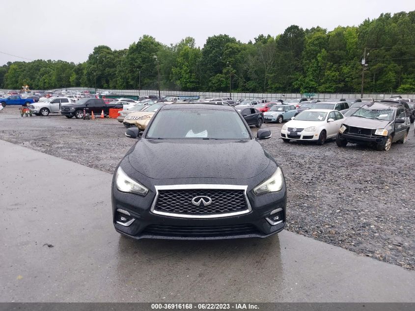 2018 INFINITI Q50 3.0T LUXE - JN1EV7APXJM353743
