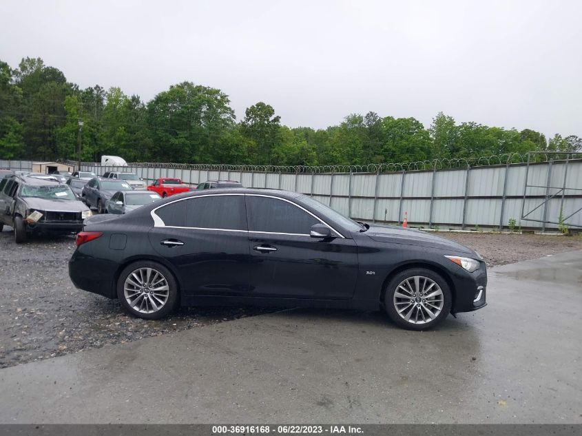 2018 INFINITI Q50 3.0T LUXE - JN1EV7APXJM353743