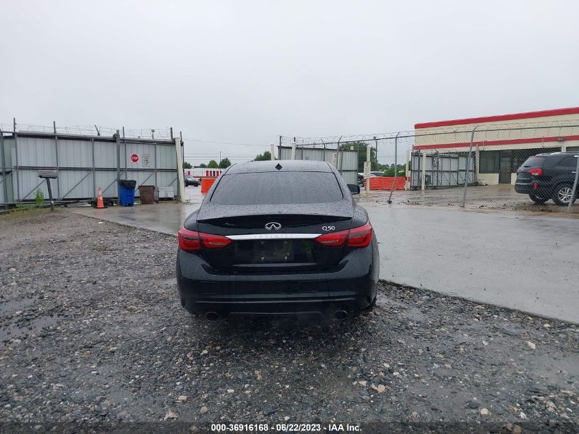 2018 INFINITI Q50 3.0T LUXE - JN1EV7APXJM353743