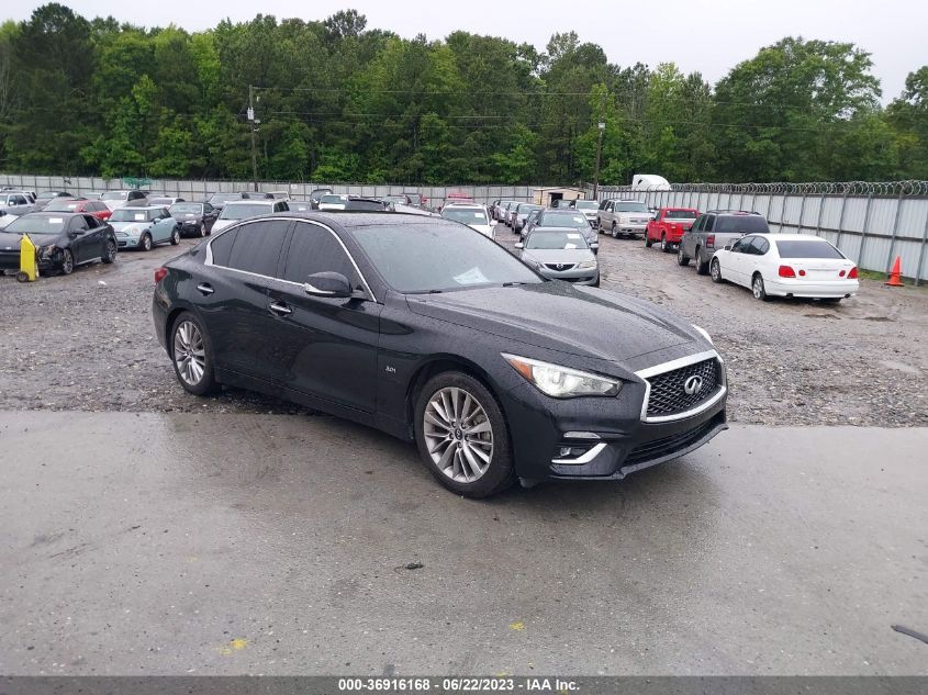 2018 INFINITI Q50 3.0T LUXE - JN1EV7APXJM353743
