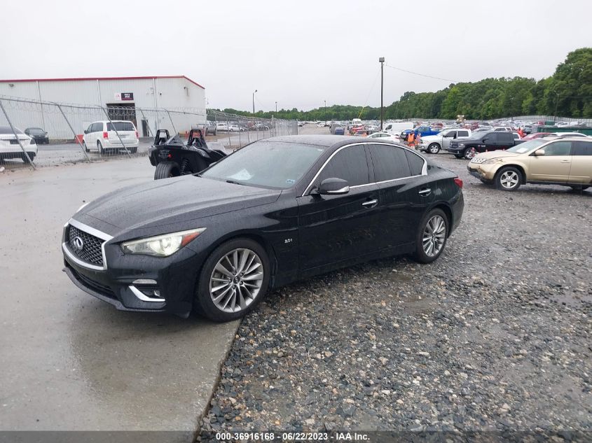 2018 INFINITI Q50 3.0T LUXE - JN1EV7APXJM353743