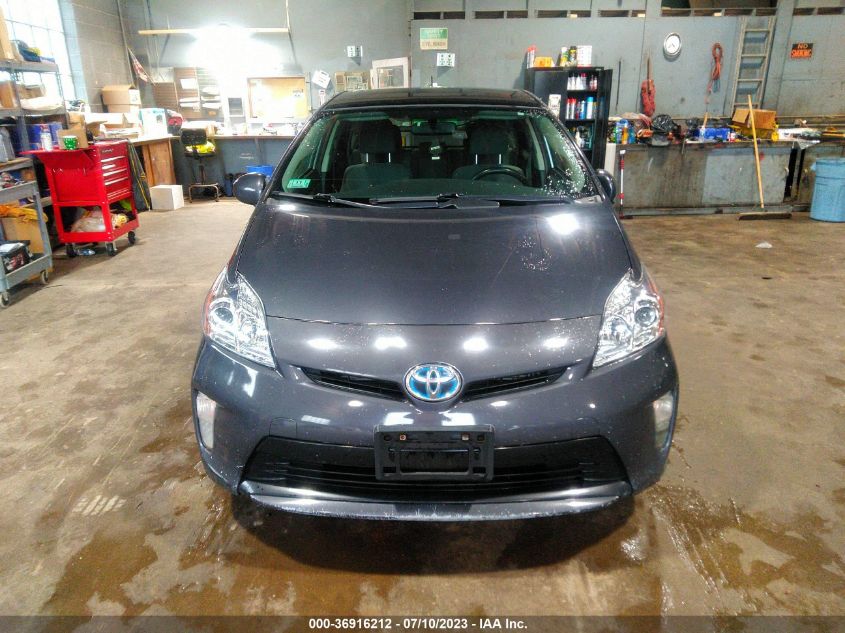 2013 TOYOTA PRIUS ONE/TWO/THREE/FOUR/FIVE - JTDKN3DU8D1646511