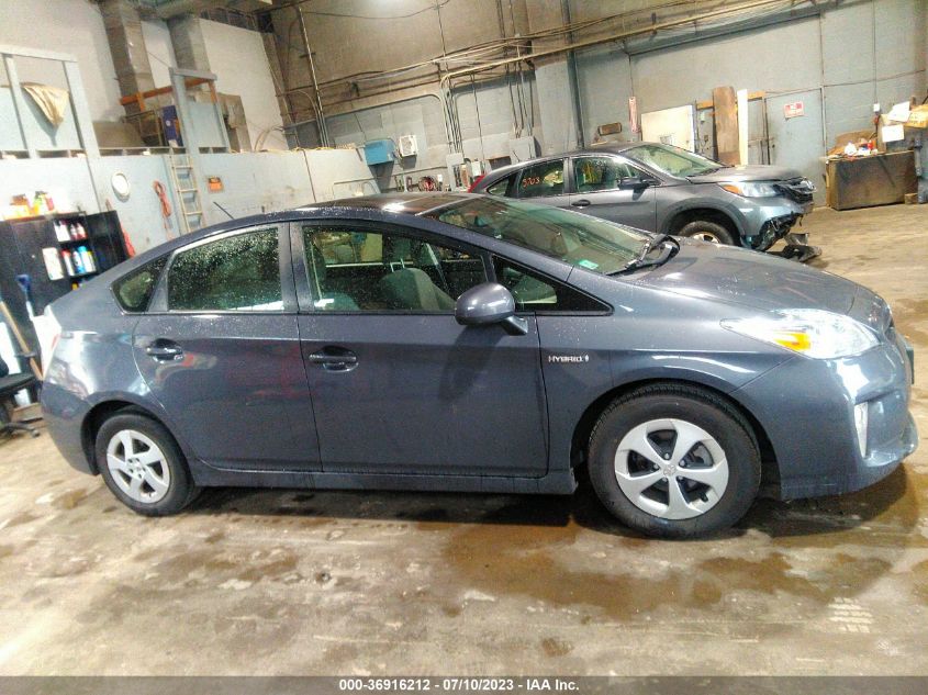 2013 TOYOTA PRIUS ONE/TWO/THREE/FOUR/FIVE - JTDKN3DU8D1646511