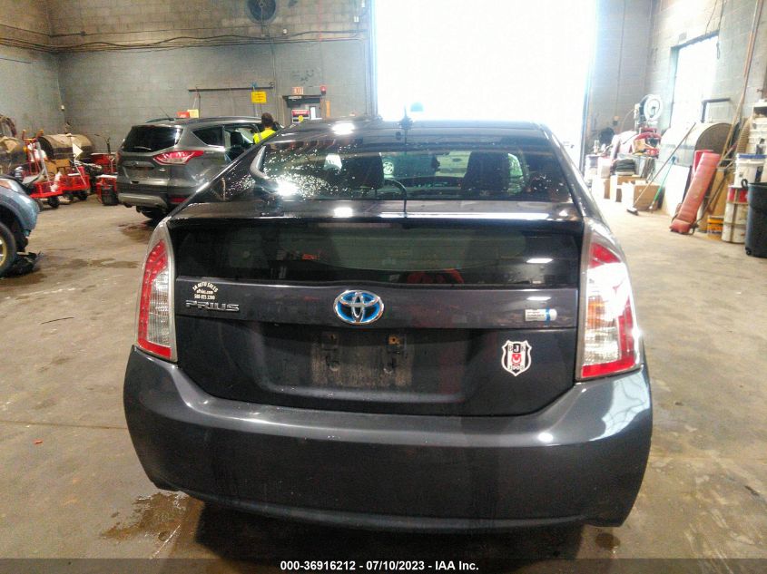 2013 TOYOTA PRIUS ONE/TWO/THREE/FOUR/FIVE - JTDKN3DU8D1646511