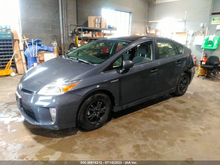 2013 TOYOTA PRIUS ONE/TWO/THREE/FOUR/FIVE - JTDKN3DU8D1646511