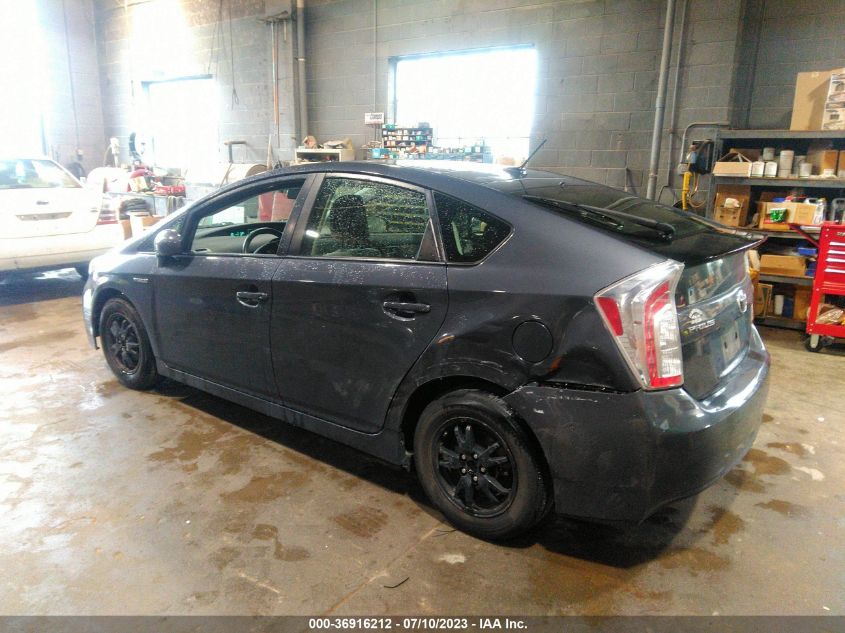 2013 TOYOTA PRIUS ONE/TWO/THREE/FOUR/FIVE - JTDKN3DU8D1646511