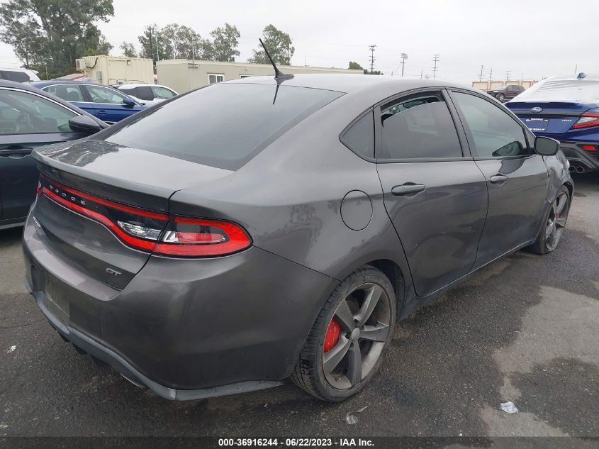 2016 DODGE DART GT - 1C3CDFEB1GD680562
