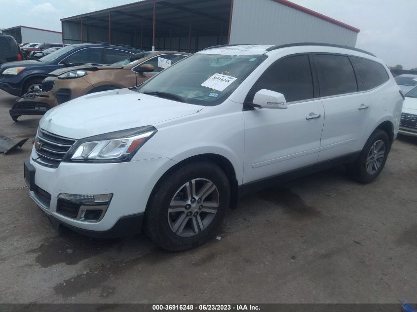 2017 CHEVROLET TRAVERSE LT - 1GNKRGKD8HJ192997