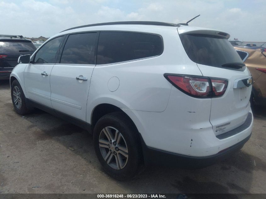 2017 CHEVROLET TRAVERSE LT - 1GNKRGKD8HJ192997