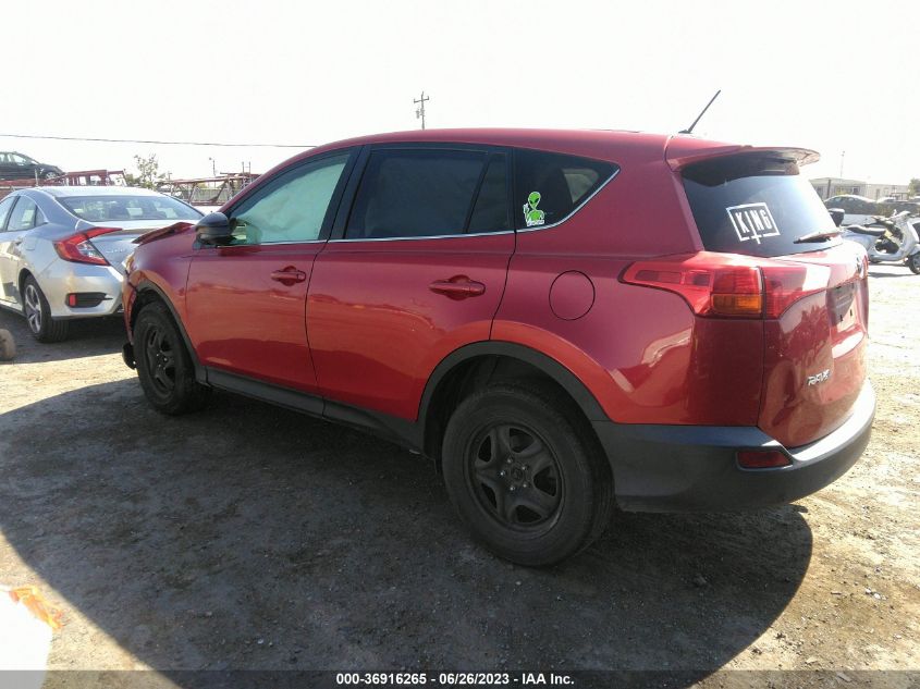 2015 TOYOTA RAV4 LE - 2T3BFREV8FW263213
