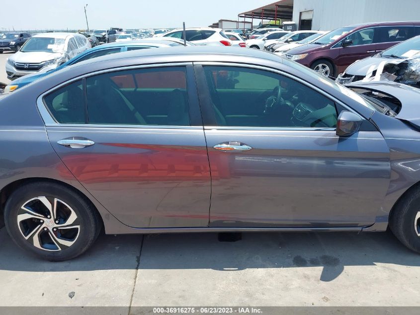 2016 HONDA ACCORD SEDAN LX - 1HGCR2F30GA089929