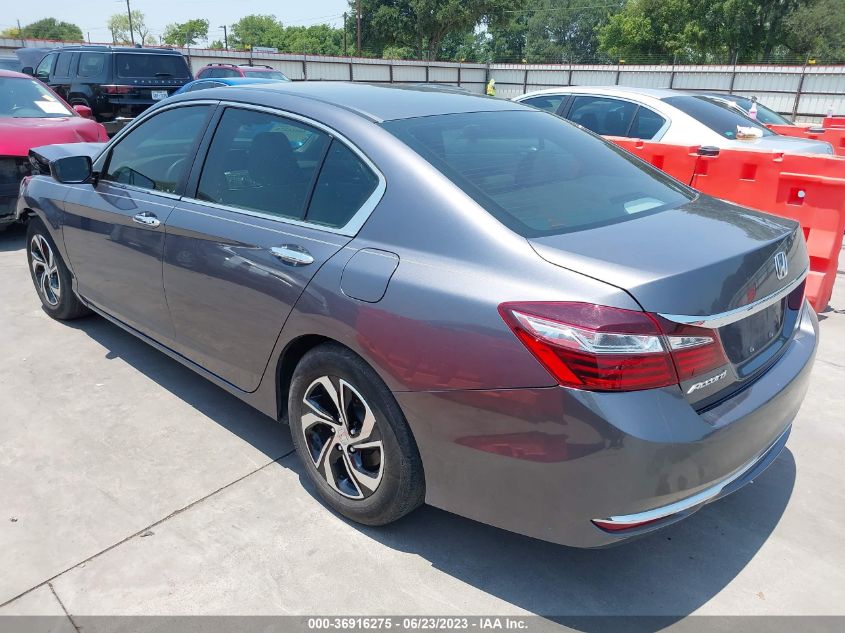 2016 HONDA ACCORD SEDAN LX - 1HGCR2F30GA089929