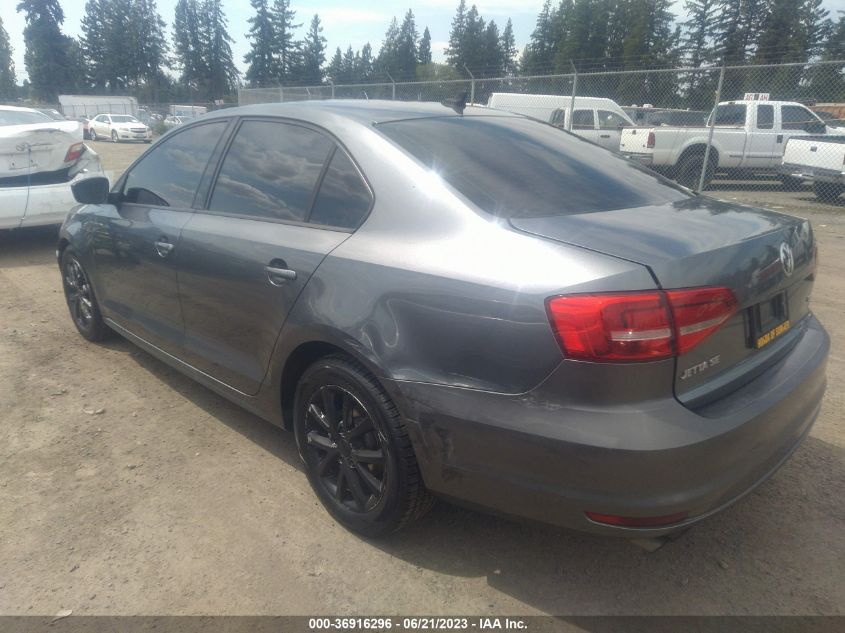 2015 VOLKSWAGEN JETTA SEDAN 1.8T SE - 3VWD17AJ2FM272941