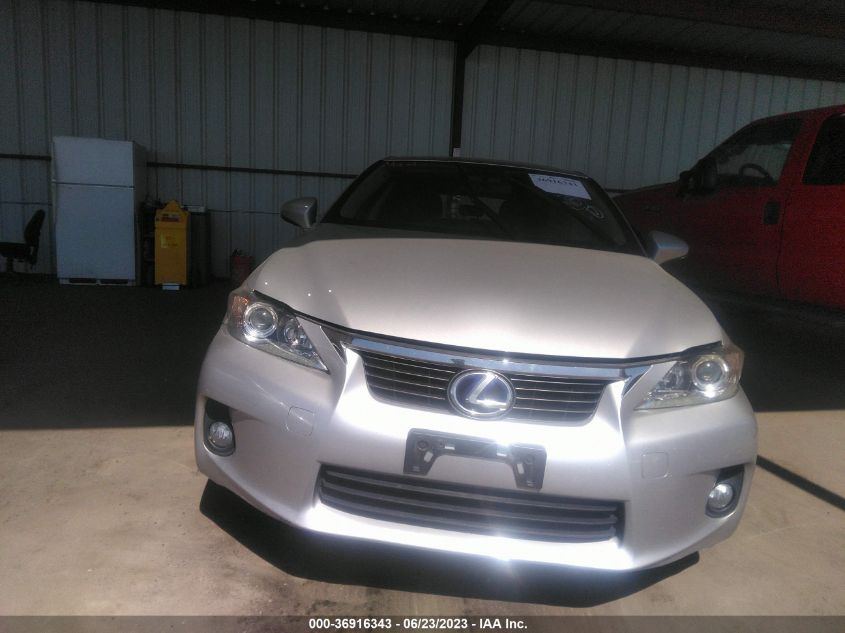 2013 LEXUS CT 200H HYBRID - JTHKD5BH4D2149596