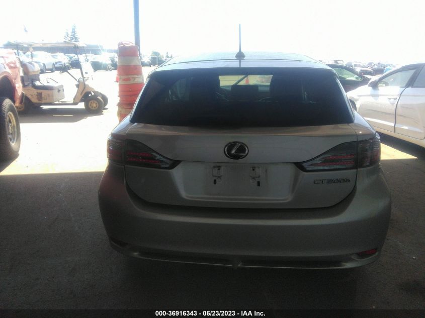 2013 LEXUS CT 200H HYBRID - JTHKD5BH4D2149596