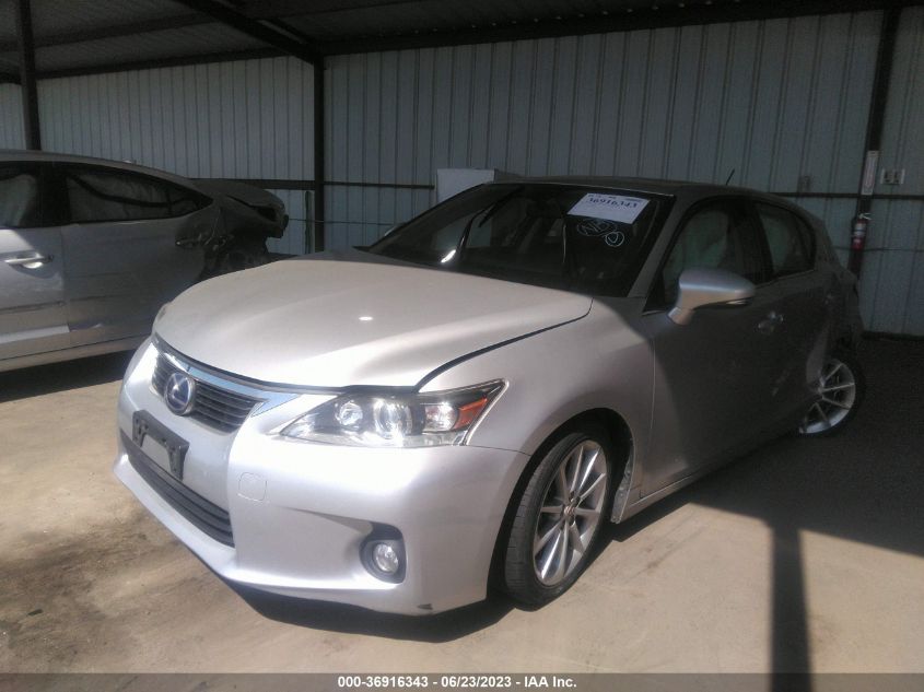 2013 LEXUS CT 200H HYBRID - JTHKD5BH4D2149596