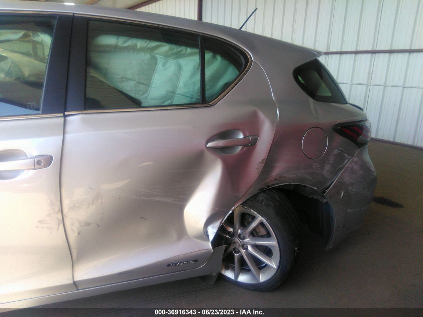 2013 LEXUS CT 200H HYBRID - JTHKD5BH4D2149596
