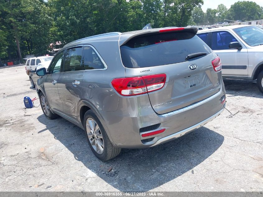 2016 KIA SORENTO SXL - 5XYPK4A57GG064888