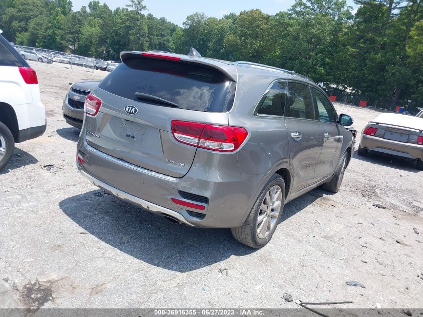 2016 KIA SORENTO SXL - 5XYPK4A57GG064888