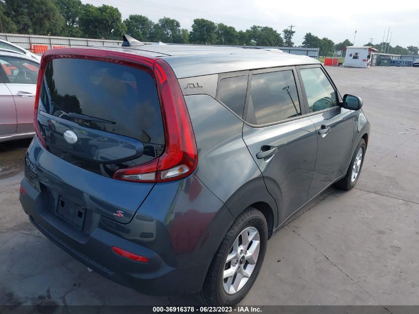 2020 KIA SOUL S - KNDJ23AU4L7009636