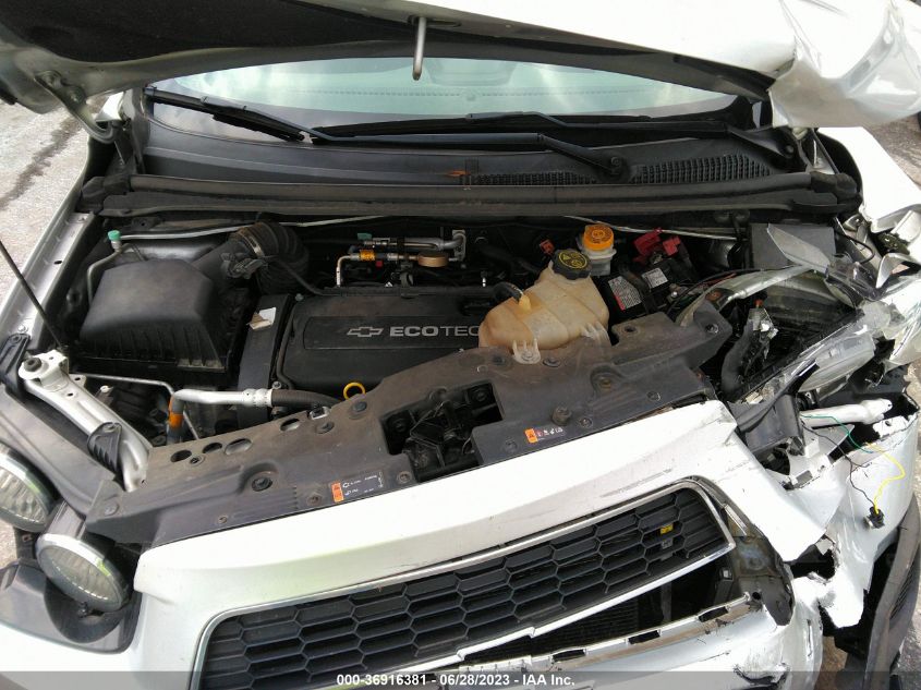 2013 CHEVROLET SONIC LT - 1G1JC5SH5D4252801