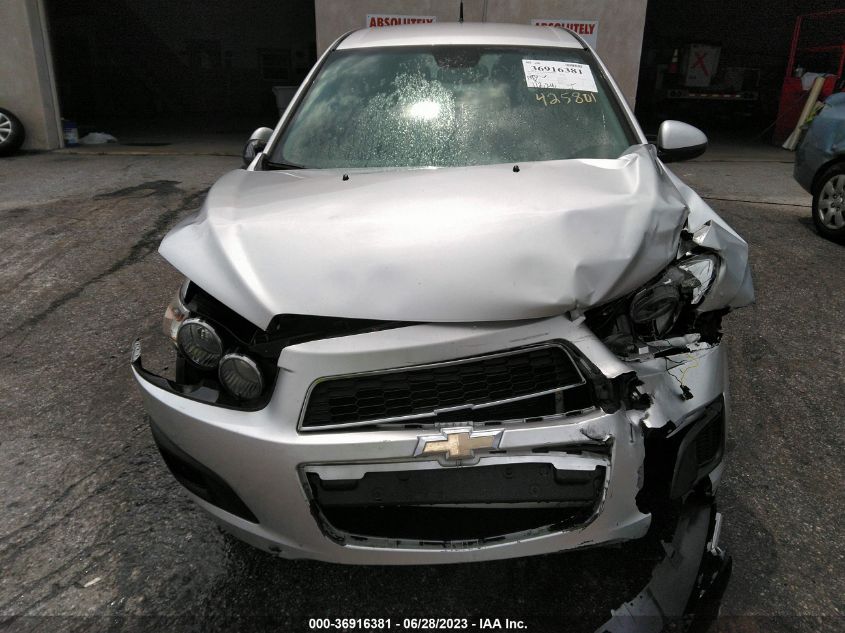 2013 CHEVROLET SONIC LT - 1G1JC5SH5D4252801