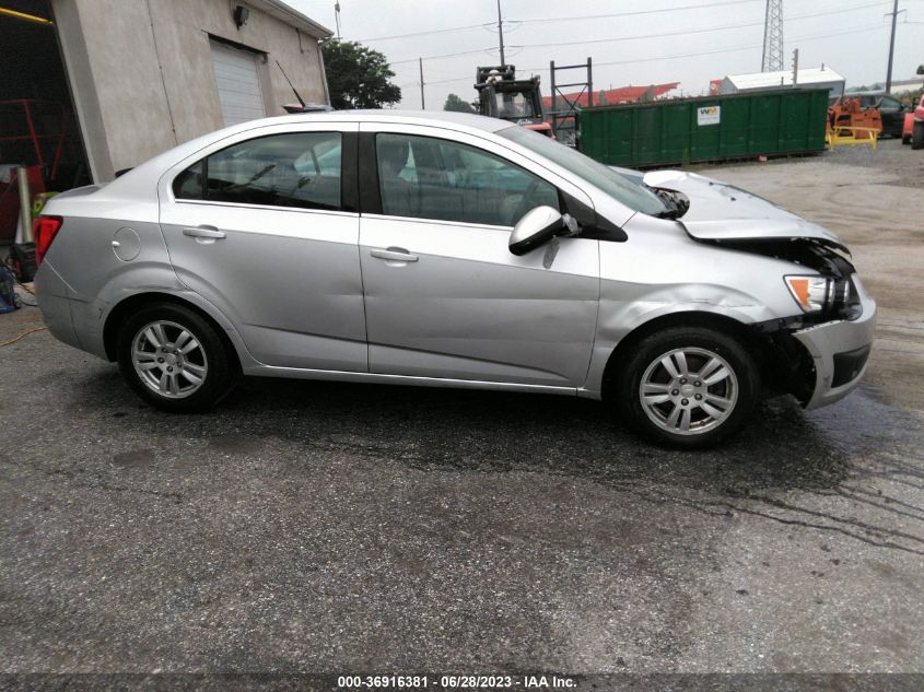 2013 CHEVROLET SONIC LT - 1G1JC5SH5D4252801